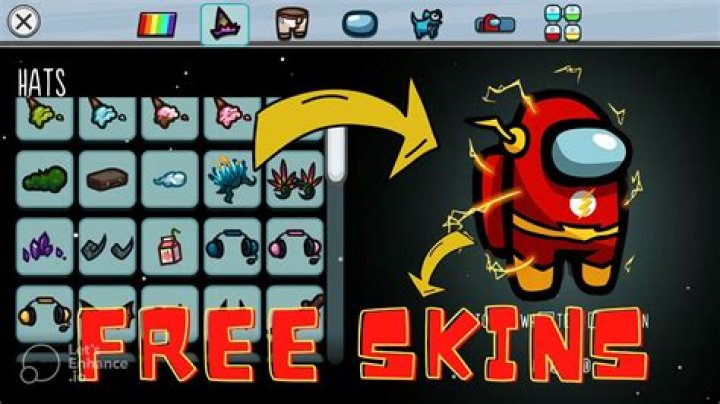 Are among us skins free?