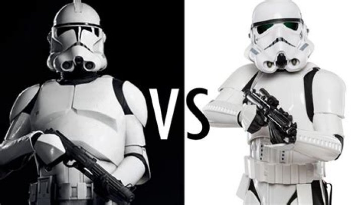 Are clones and stormtroopers the same?