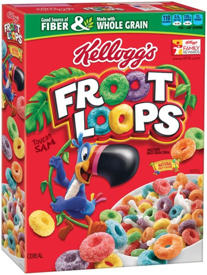 Are fruit loops lemon flavored?