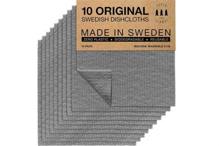 Are swedish dishcloths compostable?