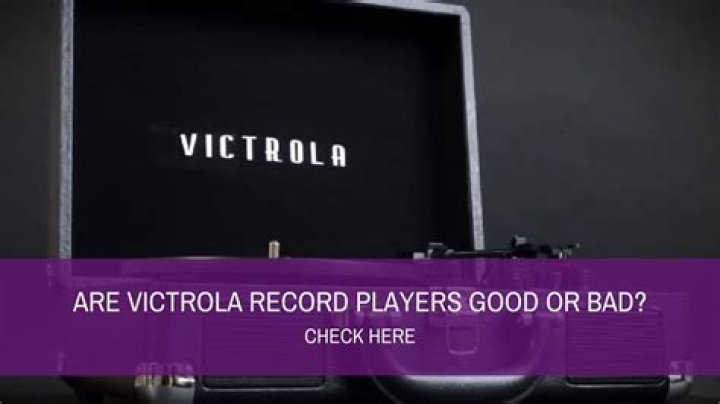 Are victrola record players bad?
