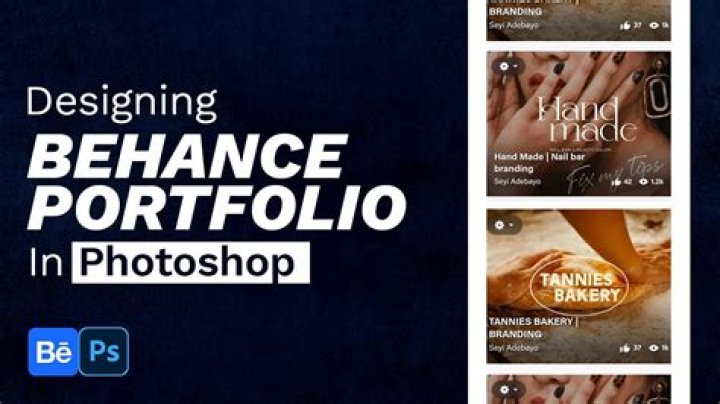 Can behance be used as a portfolio?