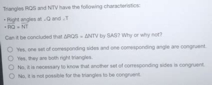 Can it be concluded that rqs ntv by sas?