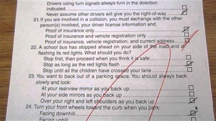 Can you drive after written test?