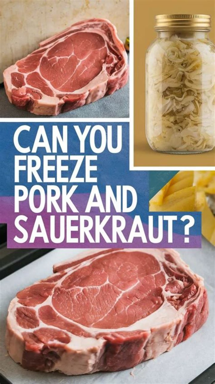 Can you freeze pork and sauerkraut?