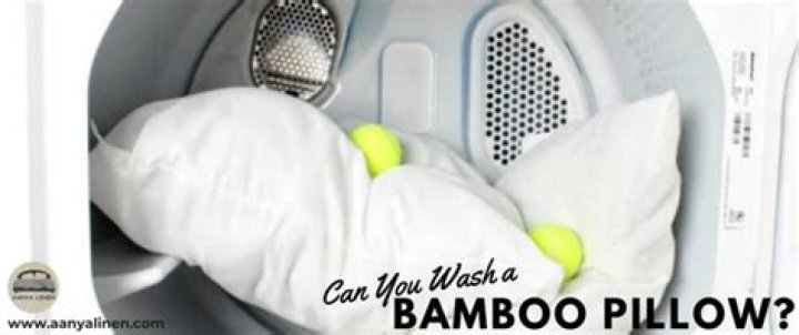 Can you wash a bamboo pillow?