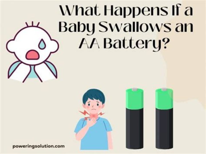 Could a child swallow a aa battery?