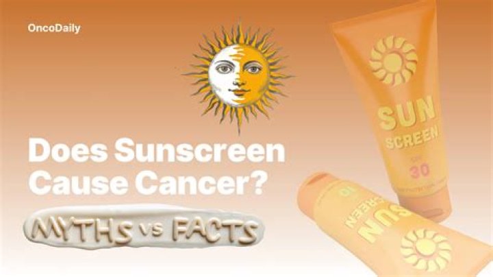Could sunscreen cause cancer?