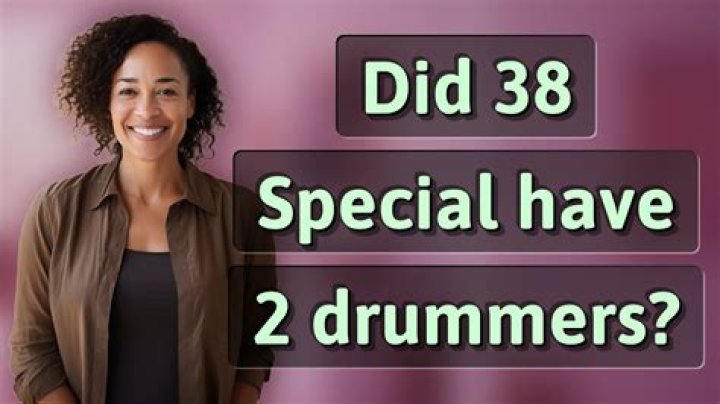 Did 38 special have two drummers?