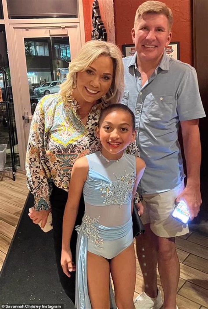 Did the chrisleys adopt their granddaughter chloe?