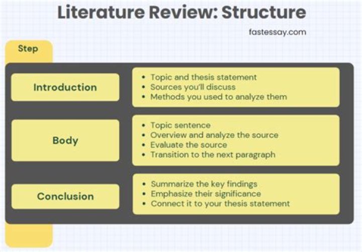 Do literature reviews have introductions?