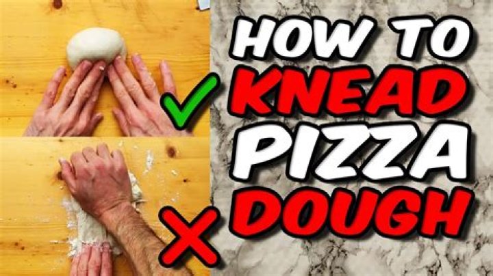 Do you knead pizza dough?