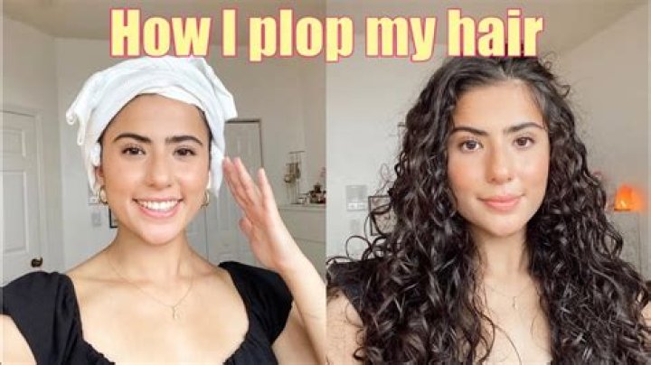 Do you plop your hair overnight?