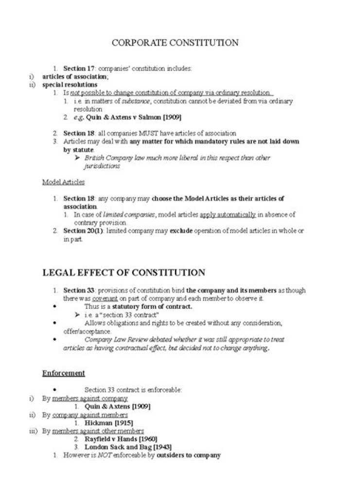 Does a pty ltd company need a constitution?