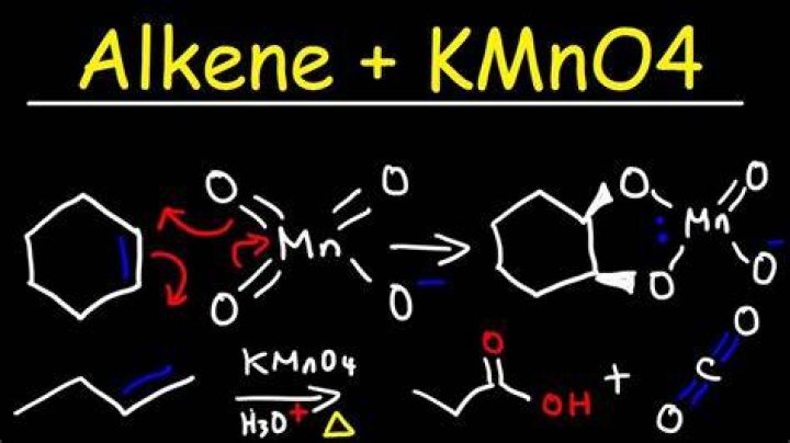 Does benzene decolourise kmno4?
