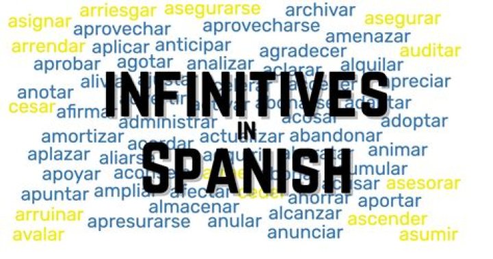 Does infinitive mean in spanish?