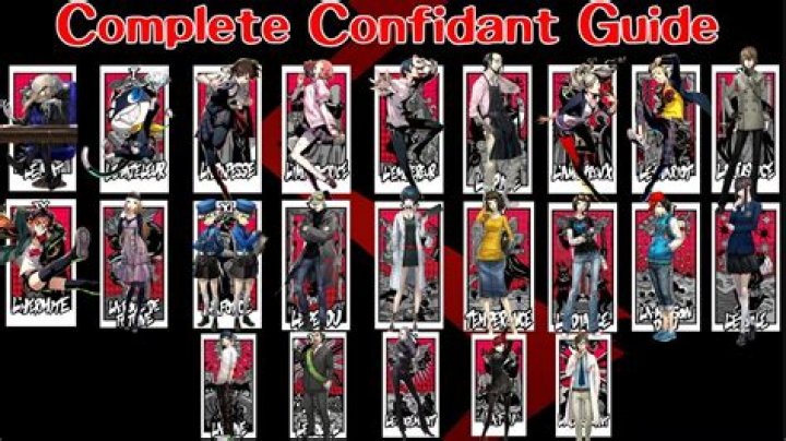 Does persona 5 scramble have confidants?