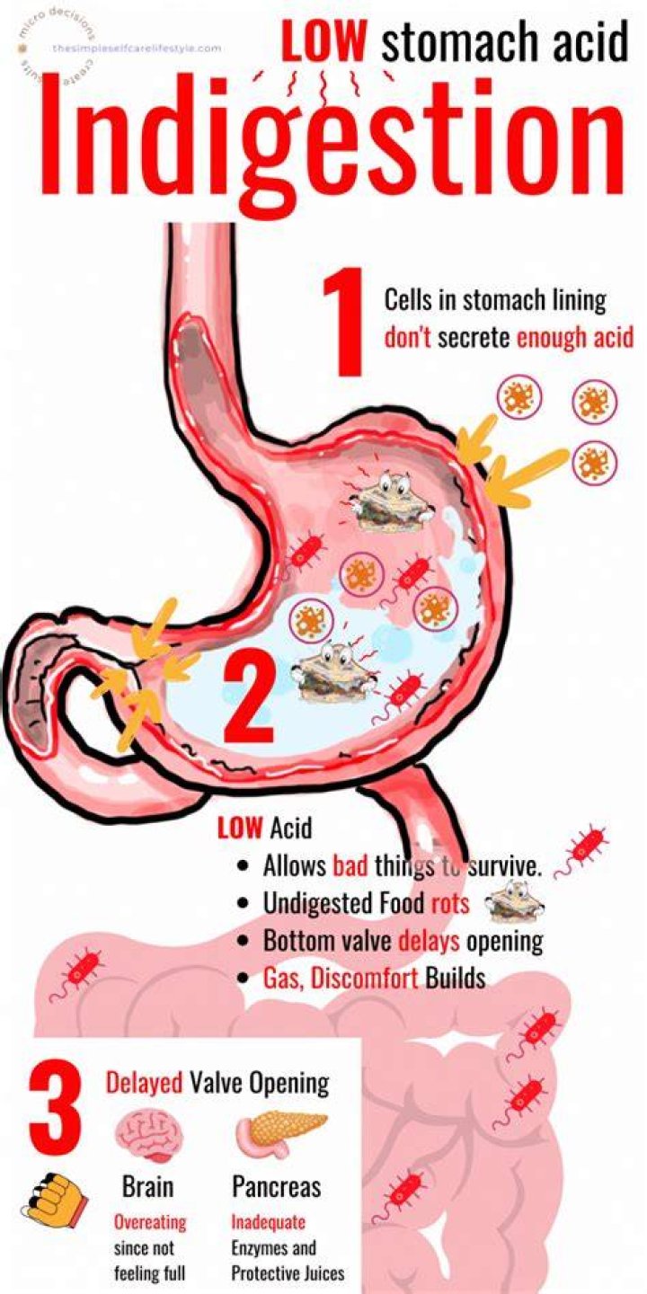 During indigestion the stomach produces too much?