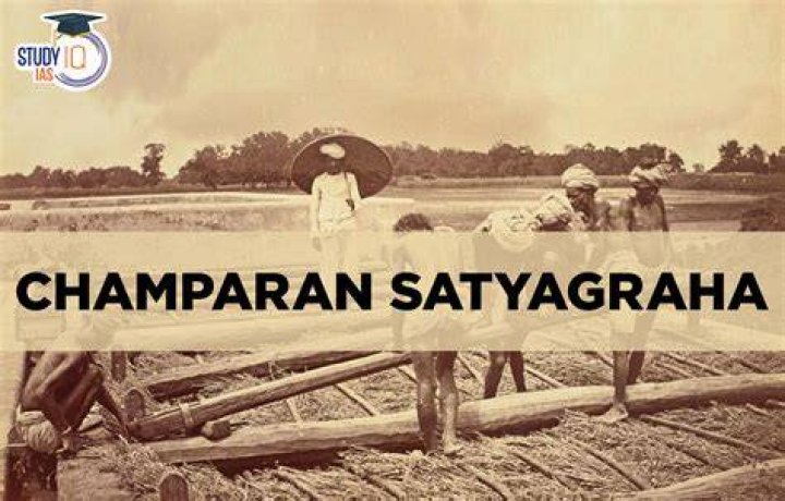 For how long did gandhi remained in champaran?