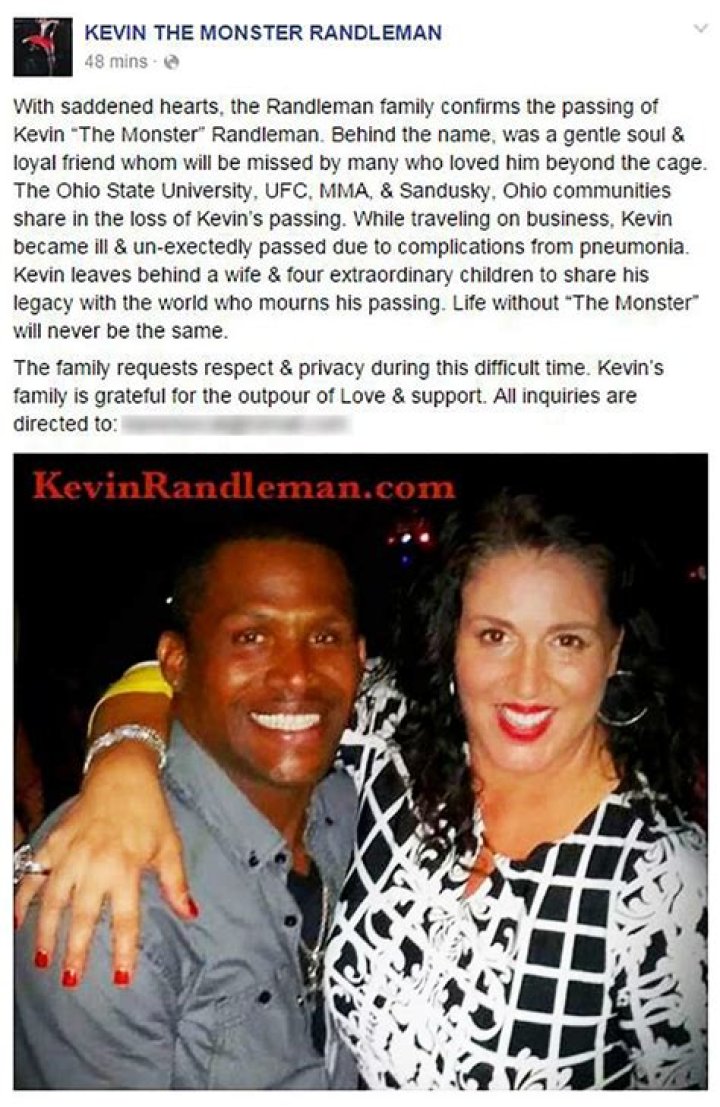 How did randleman die?
