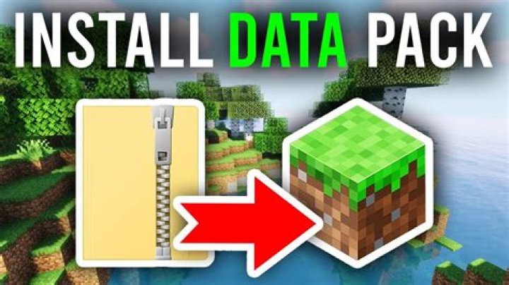 How do datapacks work in minecraft?