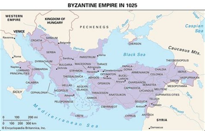 How long did the byzantine empire last?