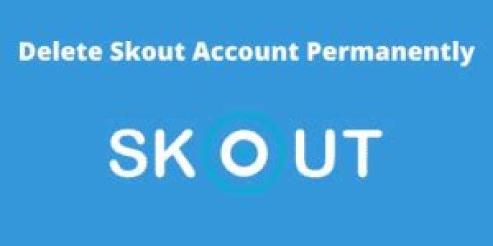 How to delete skout account permanently?