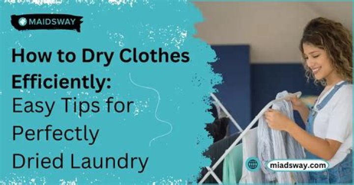 How to dry drenched clothes?