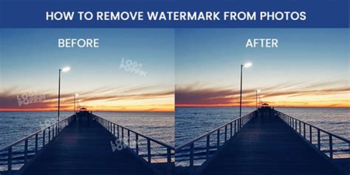 How to remove watermark from photo?
