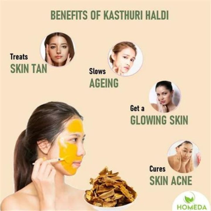How to use amba haldi on face?