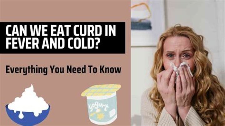 In fever can we eat curd?