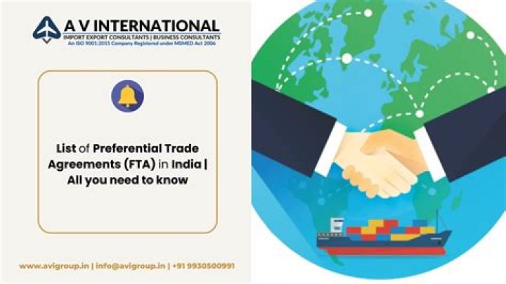 In preferential trade agreement?