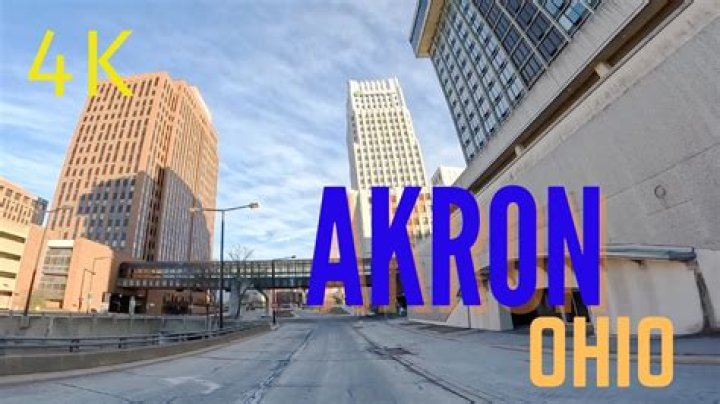 Is akron ohio a safe place to live?