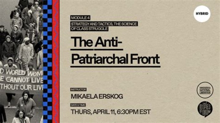 Is anti patriarchal a word?