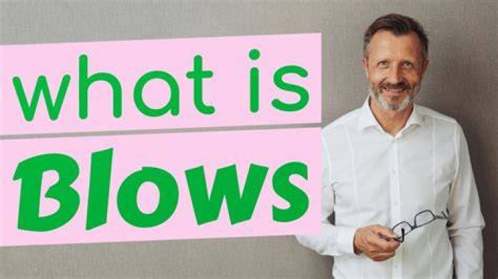 Is blowed a word?