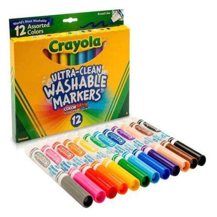 Is crayola markers washable?