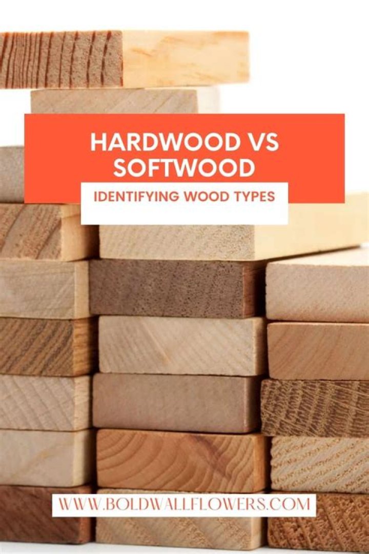 Is hardwood harder than softwood?
