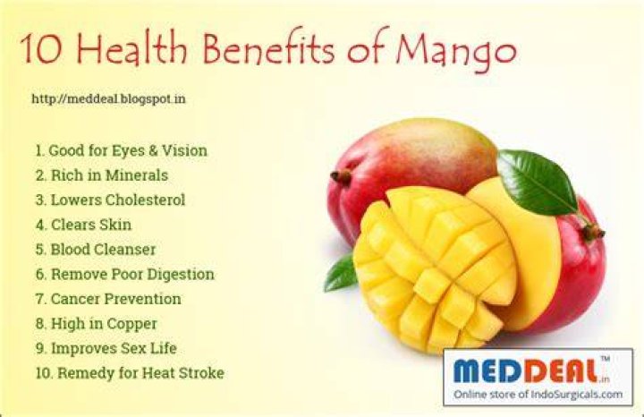 Is mango good for you?
