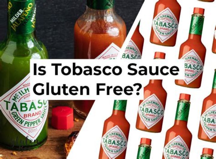 Is tabasco gluten free?