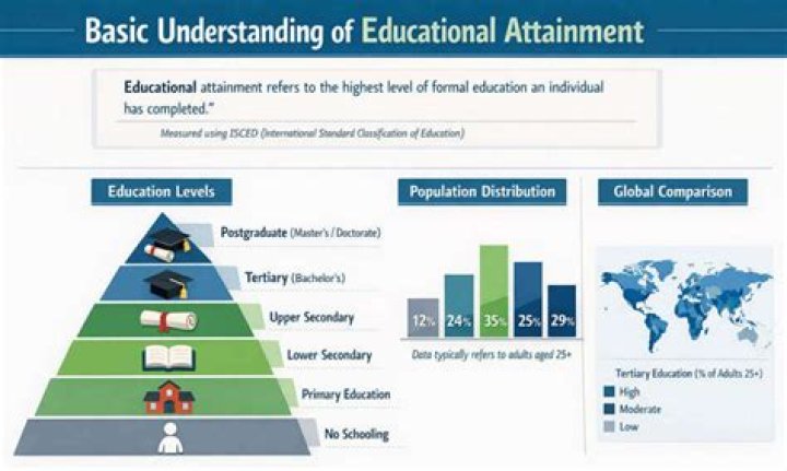 Is the meaning of educational attainment?