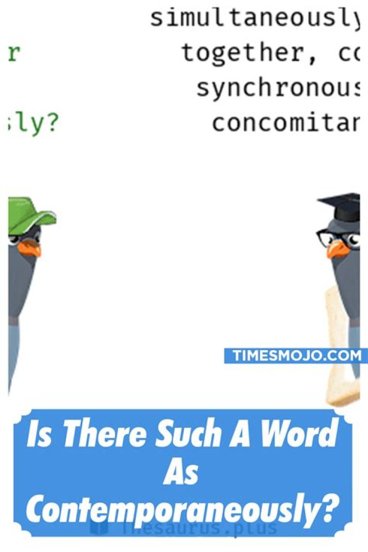 Is there such a word as contemporize?