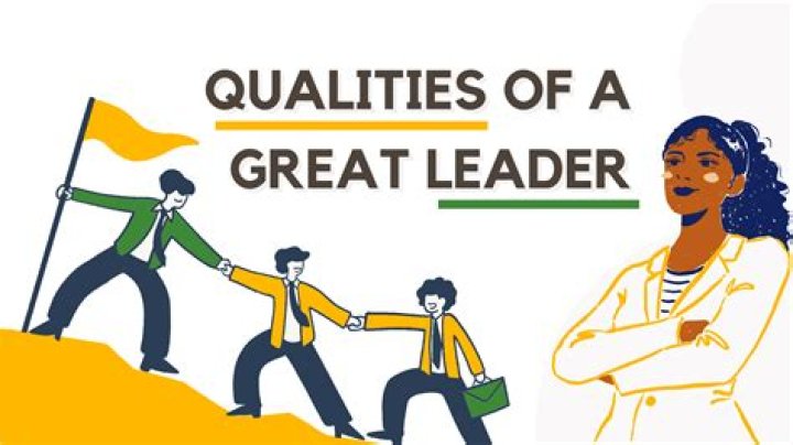 On the qualities of a leader?