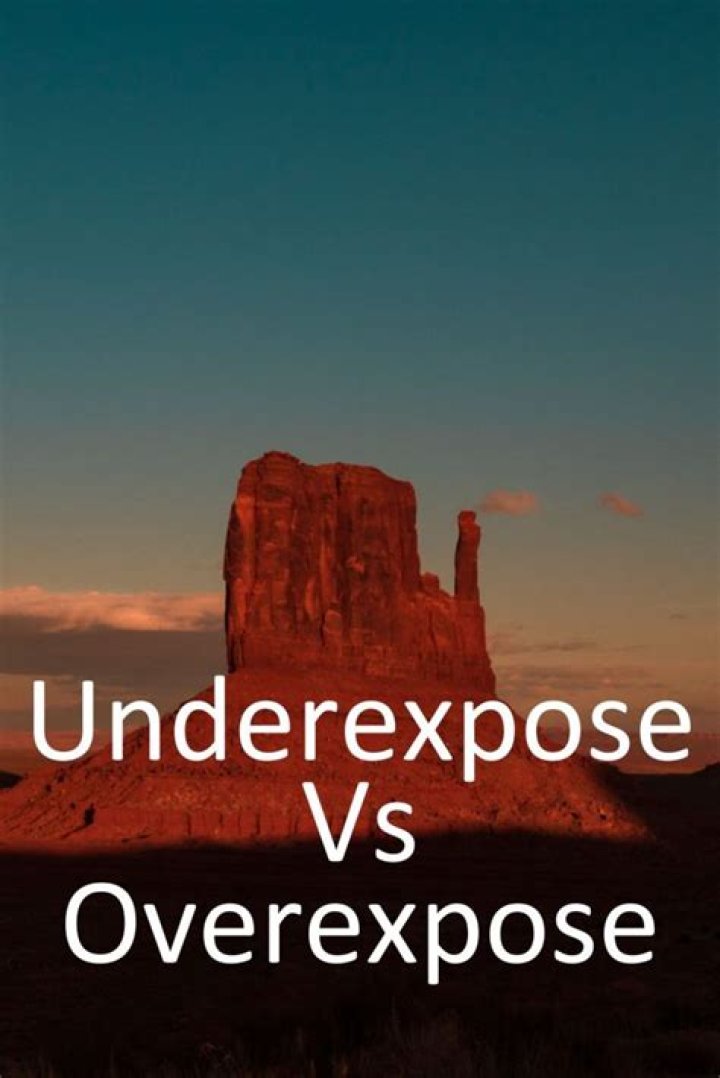 Should i underexpose or overexpose?
