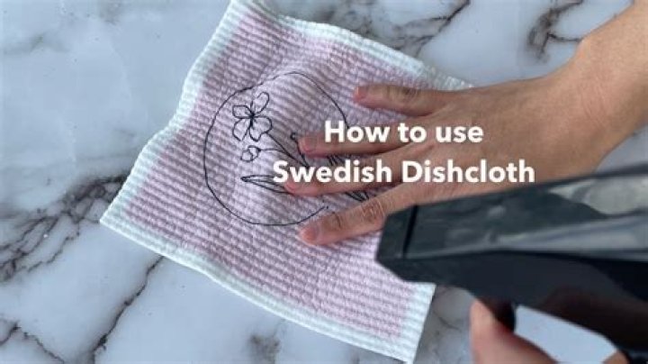 Should i use dishcloth?