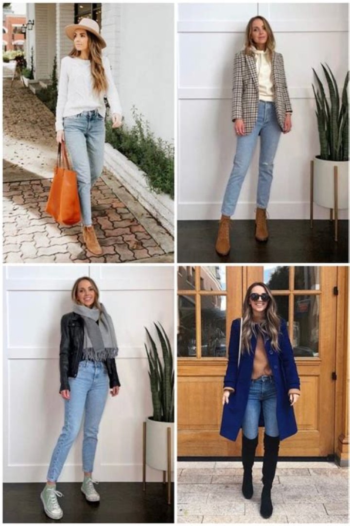 Should i wear light blue jeans in winter?