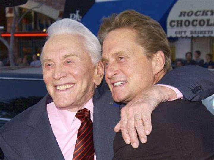 Was melvyn douglas related to kirk douglas?