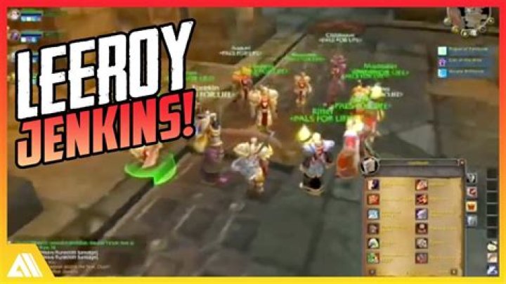 Was the leeroy jenkins video staged?