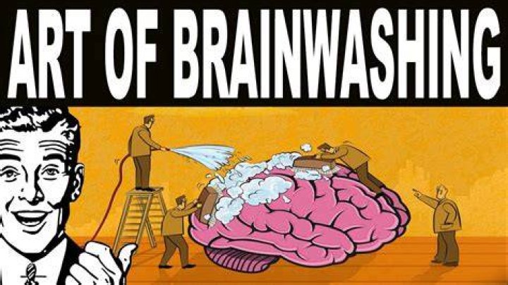 What are the words that brainwash bucky?