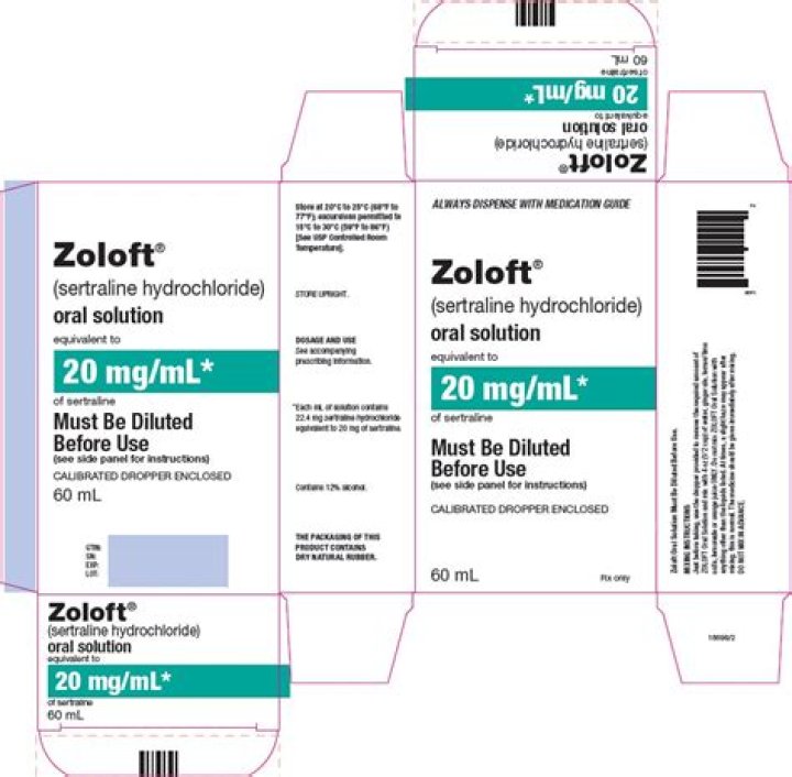 What dosages does zoloft come in?