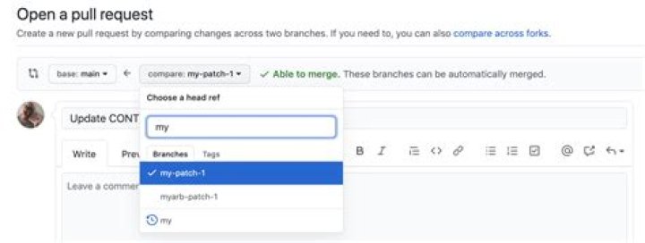 What is a pull request on github?